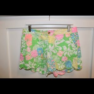 Lilly Pulitzer buttercup shorts size 6